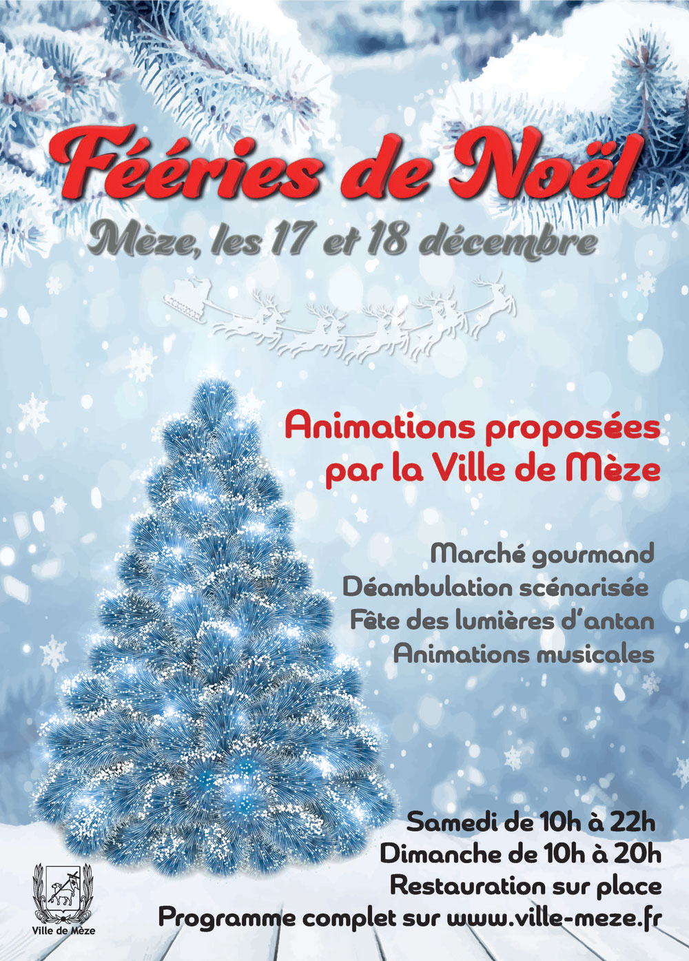 Distribution des colis de Noël - Ville de Mèze